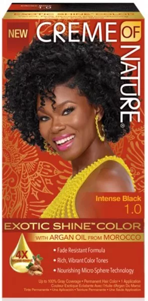 Creme of Nature Hair Colour - Intense Black 1.0